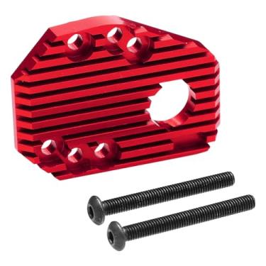 Imagem de Yunhgft Dissipador de Calor Lateral para Motor de Carro RC - Substitui M05 - Peça de Reposição - Acessórios em Liga de Alumínio - Dissipador de Calor, Vermelho