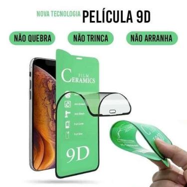 Imagem de Película 9D Protetora de cerâmica flexível para Moto G86 5G - LXL