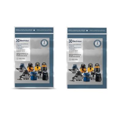 Imagem de 2 Kits 3 Sacos De Aspirador De Pó - Modelos A10, Acqua Power E Gt2000 (cse10) Electrolux