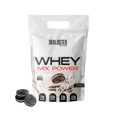 Imagem de Whey Protein Mix Power Sabor Cookies Bluster Nutrition 900g