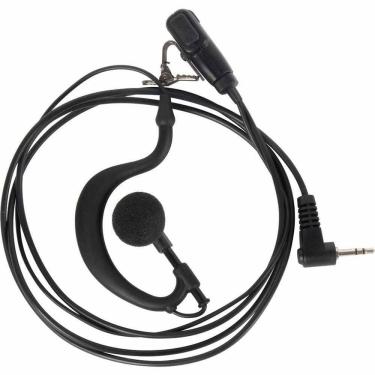 Imagem de Fone para Rádio Comunicador com PTT MT01 Preto