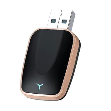 Imagem de Junboer Adaptador Carplay sem fio para iPhone - Adaptador sem fio Carplay Car Play, amarelo