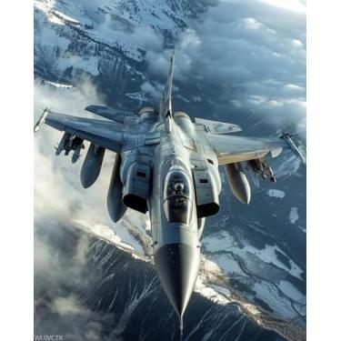 Imagem de WUIVCTR Kit de pintura por números para adultos, pintura estética por número em tela, kits de pintura a óleo digital de arte abstrata adequados para decoração de parede de casa presente 40,6 cm x 50,8