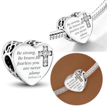 Imagem de 1 peça de berloque de prata elegante para mulheres, faça você mesmo e roupa diária combinando joias decoração presente para mamãe, 10.9*11.85mm, Prata, Sem Pedra Preciosa