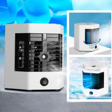 Imagem de Mini Ventilador Portátil Usb Com Ar Condicionado Quartos - Relet