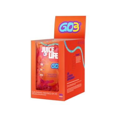 Imagem de GO3 - WHEY PROTEIN JUICE GO3 - DISPLAY 10 SACHÊS - TANGERINA COM MATCHA - 300 G