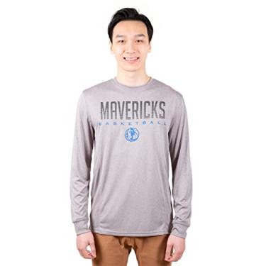 Imagem de Camiseta masculina de manga longa ativa da NBA Ultra Game, Heather Gray19, Small