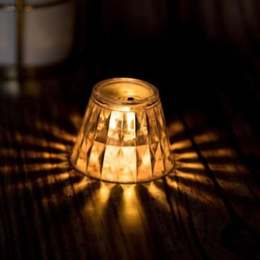 Imagem de Luminária Lanterna Led Decoração acompanha Vela de Led Lampião wm-2209