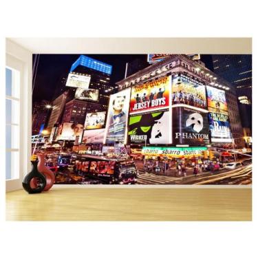 Imagem de Papel De Parede 3D Cidade New York Broadway Ny 3,5M Ncd264 - Você Deco