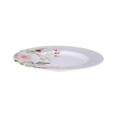 Imagem de Prato Raso Tramontina Ornatta Em Porcelana Decorada 28 Cm