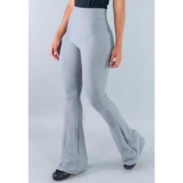 Imagem de Calça   Flare Pantalona Cintura Alta Moda Mvb Modas  Feminina-Feminino