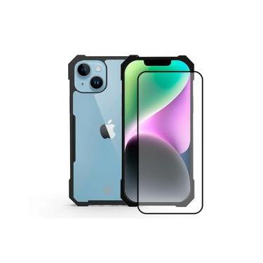 Imagem de Capa Dual Shock X e Pelicula Coverage para iPhone XR-Gshield