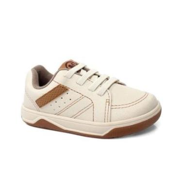 Imagem de Sapatênis Molekinho Casual Infantil 2623.109 - Off-White-Masculino