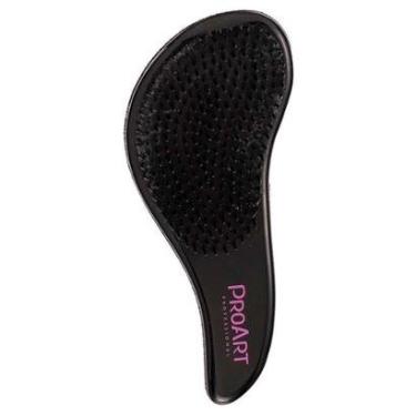 Imagem de Escova de Cabelo Glitter Desembaraçante Proart Rosa-Unissex