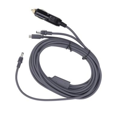 Imagem de Ymiko Cabo de Alimentação de Isqueiro 18AWG à Prova d'água de 16 Pés para RV, Barco, Caminhão Compatível Com Antena Parabólica, Elétrico de Veículo DC 12V a 24V