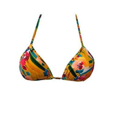 Imagem de Cortininha Estampado - Cor De Cacau, G, Floral gema