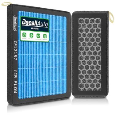 Imagem de Dacall CF12157 Filtro de ar de cabine de contas de carbono ativado adequado para Toyota Camry/Corolla/Highlander/Prius/Rav4/Sienna, para Lexus ES350/RX350, para Mazda, para Subaru