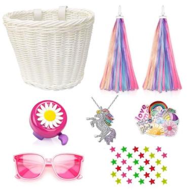 Imagem de Set de Accesorios para Bicicleta Suerico Canasto para Niñas