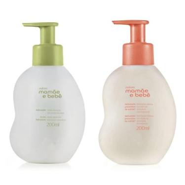 Imagem de Kit Mamãe e Bebê Loção Hidratante Para o Bebê e Para a Mamãe, 200ml cada