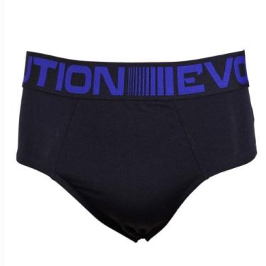Imagem de Cueca Slip Macia com Forro M ao 48 - Saulo Lingerie, Preto, G