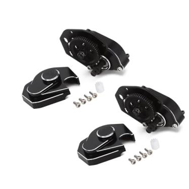 Imagem de KEAcvise 2 Packs 16g Steel 0.3 mod Transmission Gearbox for axial scx24 Upgrades - Compatible with scx24, deadbolt, c10, jlu, Gladiator, Bronco 1/24 rc Crawler car