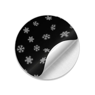 Imagem de Ladrilho Decorativo de Cerâmica Flocos de Neve para Decoração Natalina