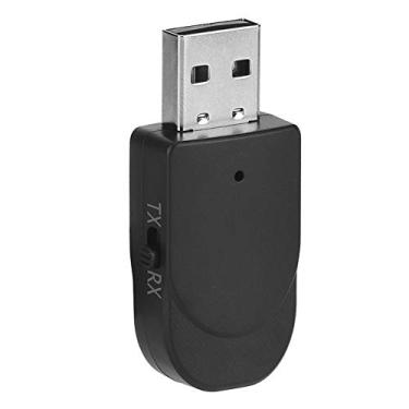 Imagem de Acouto Transmissor Receptor 2 Em 1 – Adaptador de Música Estéreo USB Sem Fio para Carro, TV e Computador | 5.0, Emparelhamento Fácil, Design Portátil