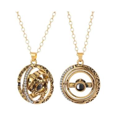 Imagem de Colar Projetor Romântico Com 100 Idiomas 'Eu Te Amo' Para Casais, Pres