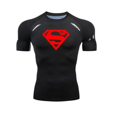Imagem de Camiseta De Compressão Spider Masculina Para Fitness, Academia, Esport
