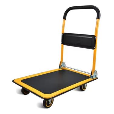 Imagem de Brin7 - Carrinho Plataforma Aço Para Carga Suporta Até 150 KG Brin7