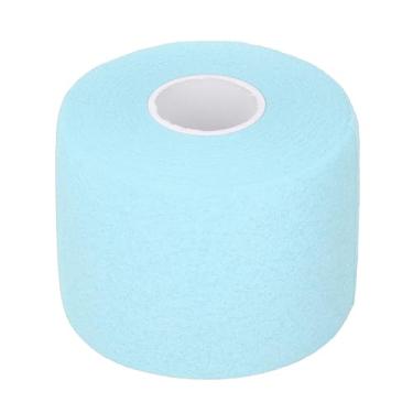 Imagem de Asixxsix Envoltório de Almofada de Aderência de Badminton, 60 Mm de Largura e 20 M de Comprimento PE Filme de Apoio de Fita de Aderência de Raquete de Tênis Com Absorção de Choque Superior (celeste)