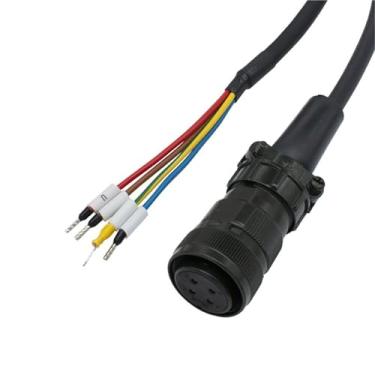 Imagem de SFKGXELS 1 cabo de alimentação de servo motor A3 ACS3-CAPW1303 ACS3-CAPW1305 ACS3-CAPW1310 cabo de alimentação (2M, ACS3-CAPW13XX)