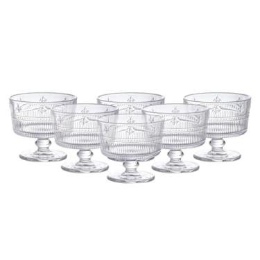 Imagem de Jogo de 6 Taças para Sobremesa - Pequenos Voadores - Cristal Ecológico - 190 ml - L Hermitage