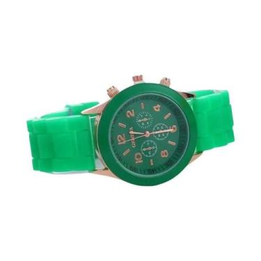 Imagem de Relógio De Pulso Unissex Estiloso Com Mostrador Redondo De Quartzo, Re