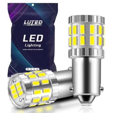 Imagem de LUYED 2 chipsets 530LM Super Bright 3014 30-EX Lentes BA9 BA9S 53 57 1895 64111 Lâmpadas de LED para porta lateral Luzes de cortesia Mapa, Xenon Branco (design de dissipação de calor)