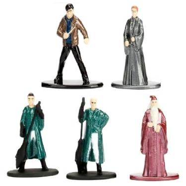 Imagem de Coleção Harry Potter 10 Miniaturas Nano Metalfigs 4cm - Jada Toys