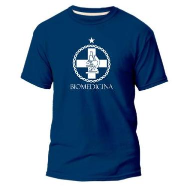 Imagem de Camiseta Algodão Premium Estampa Dtf Faculdade Biomedicina - Pavesi, A