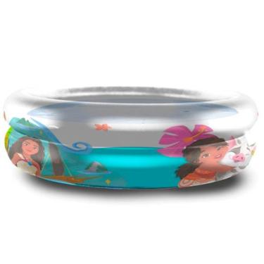 Imagem de Moana Piscina Infantil Inflavel Redonda Princesa Disney 37L, Colorido