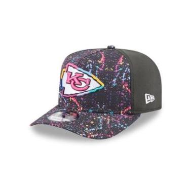 Imagem de BONE NEW ERA 9FIFTY A-FRAME KANSAS CITY CHIEFS NFL PRETO-Masculino