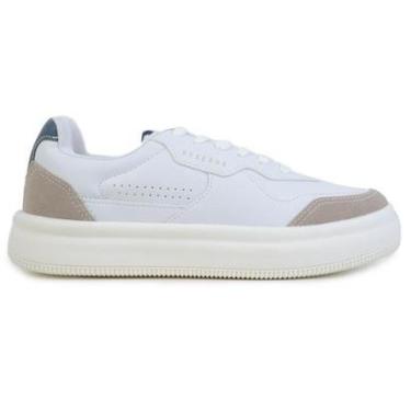 Imagem de Tênis Masculino Reserva Troy Aveia Branco Cobalto - R75241 0002-Masculino