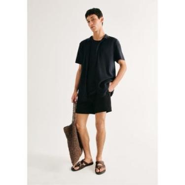 Imagem de Shorts De Banho Masculino Texturizado-Masculino