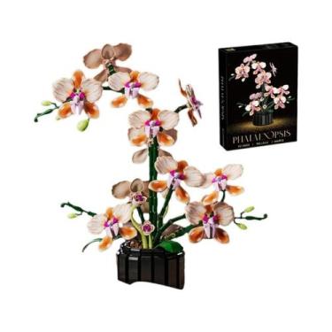 Imagem de Blocos De Montar De Flores Eternas: Rosa, Orquídea, Girassol E Lótus  