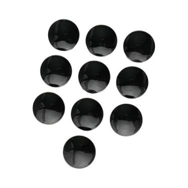 Imagem de Botões De Camisa De Metal Preto Branco Azul Verde 10pcs Botões De Pres