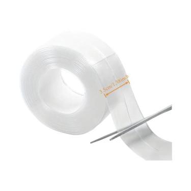 Imagem de Fita De Calafetagem Transparente Impermeável Parcialmente Adesiva De P