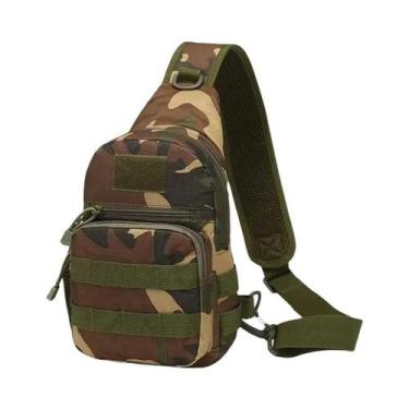 Imagem de Mochila Tática Camuflada Masculina De Nylon Para Caça, Pesca E Trekkin