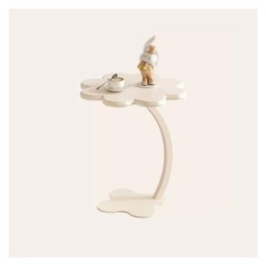 Imagem de Mesa lateral de sofá, mesa lateral, mesa pequena, mesa de centro simples para sala de estar, sofá, mesa de centro, mesa de canto simples e moderna