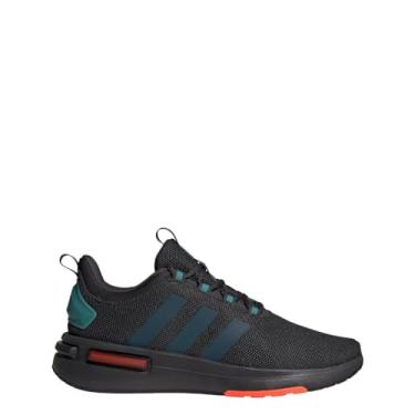 Imagem de adidas Tênis masculino Racer TR23, Carbono/Arctic Night/Solar Red, 44