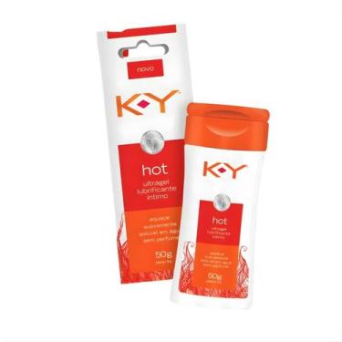 Imagem de KY Hot Gel Lubrificante Íntimo 50g