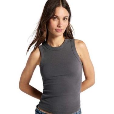 Imagem de Regata Hering Básica Feminina Slim Neck-Feminino