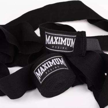 Imagem de Par Bandagem Maximum Muay Thai 3 Metros Boxe Kickboxing-Unissex